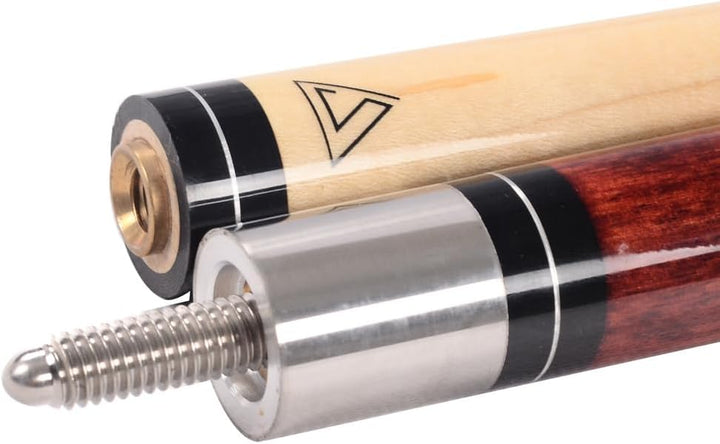 CUESOUL 58 Zoll 19 1/2 Oz Jointed Maple Billiard-Lache-Stichwort CSTB004 11.5MM Queue Spitzen, CSTB0