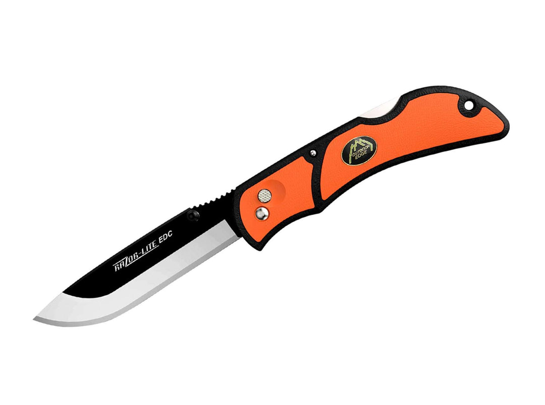 Outdoor Edge Unisex – Erwachsene Razor Lite EDC Orange Taschenmesser, 20,32 cm