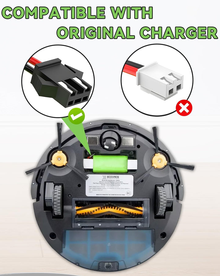 14.4V 4000mAh Ersatzakku für Eufy RoboVac G10 G20 G30 G35 G40 Hybrid, für RoboVac 11 11S 11S MAX 12