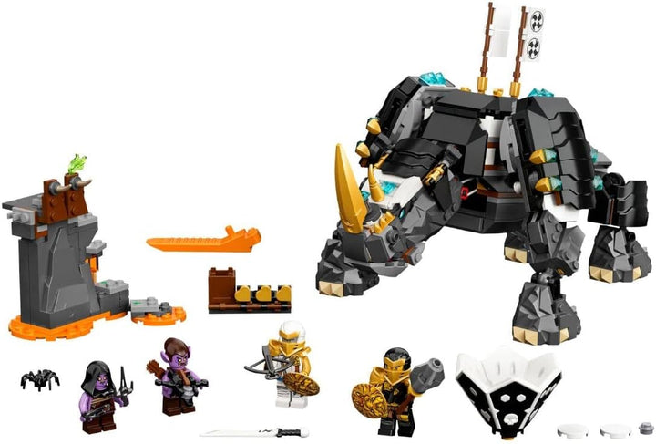 LEGO NINJAGO Zane’s Mino Creature 71719 Board Game Adventure, Ninja Building Set for Kids, New 2020