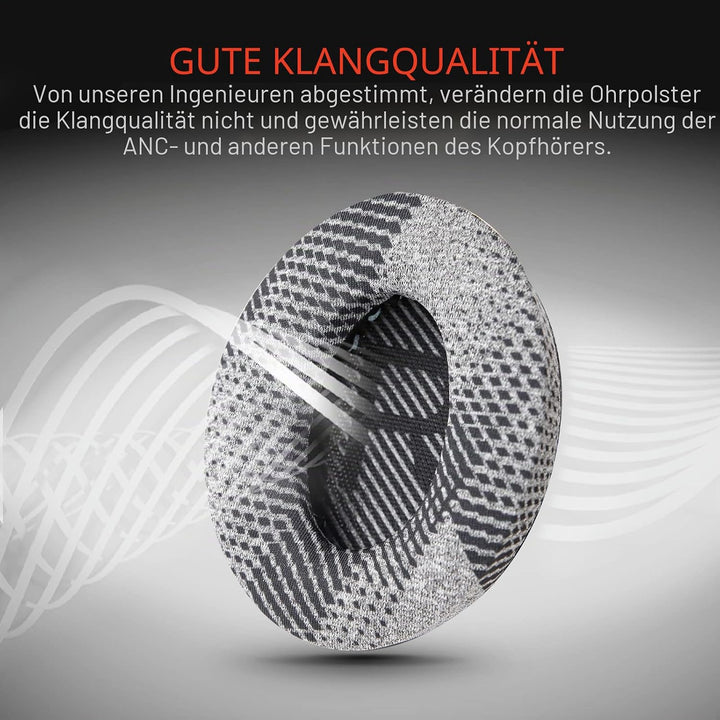 Krone Kalpasmos Kühl-Gel Professionelle Bose Kopfhörer-Ohrpolster,passend für Bose QuietComfort 35 i