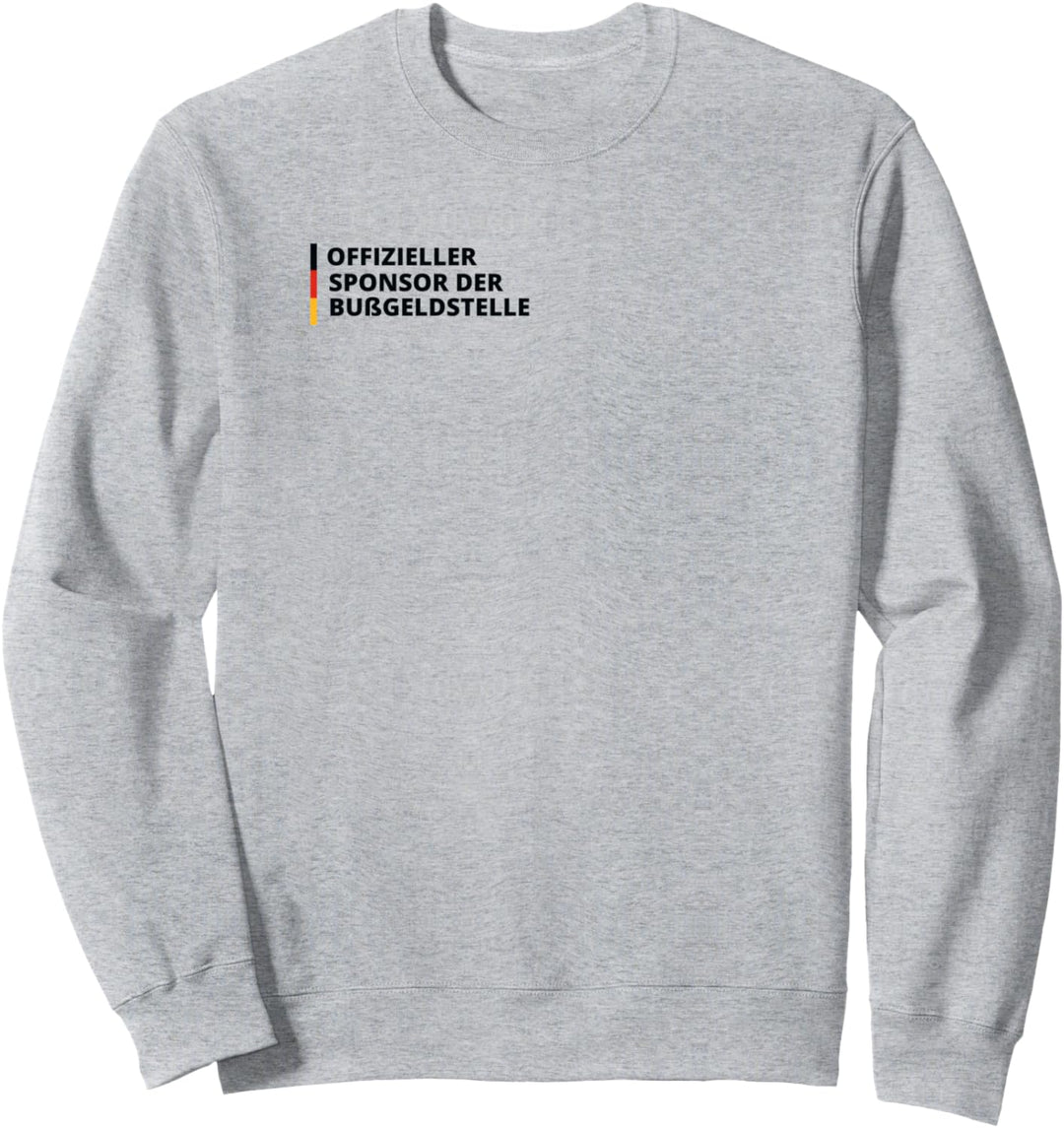 Offizieller Sponsor der Bussgeldstelle Sweatshirt