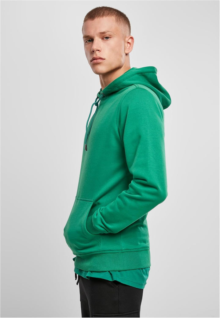 Urban Classics Herren Kapuzenpullover Basic Terry Hoody Männer Kapuzensweatshirt in vielen Farben er