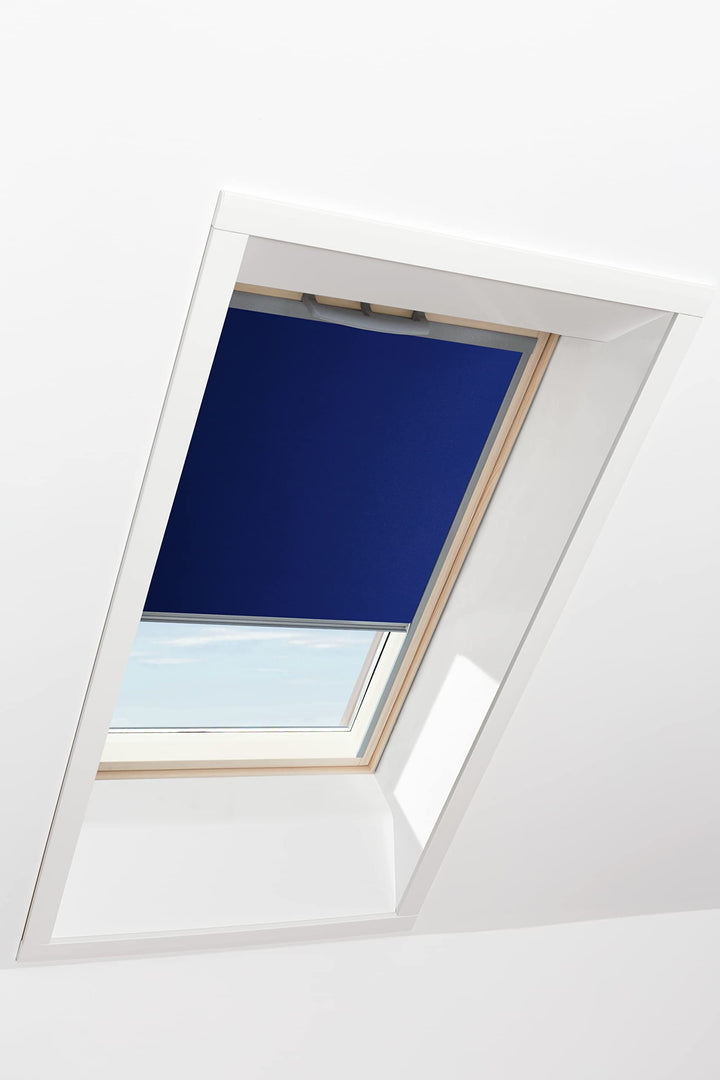 Original Roto Rollo Exclusiv ZRE für Roto Dachfenster Tageslichtrollo Führungsschiene Silber Manuell