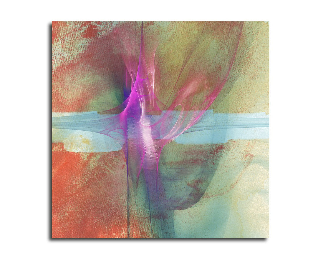 Modernes Wandbild Abstrakt031_60x60cm Abstrakte Kunst Kunstdruck auf Leinwand zeitlose Wohnraum Deko