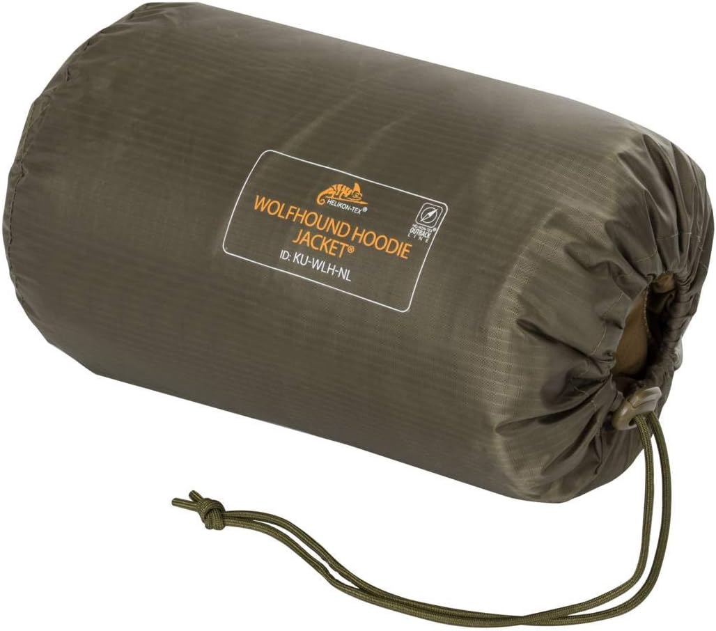 Helikon-Tex WOMEN'S WOLFHOUND Hoodie Jacket Climashield - Taiga Green XS Coyote, XS Coyote