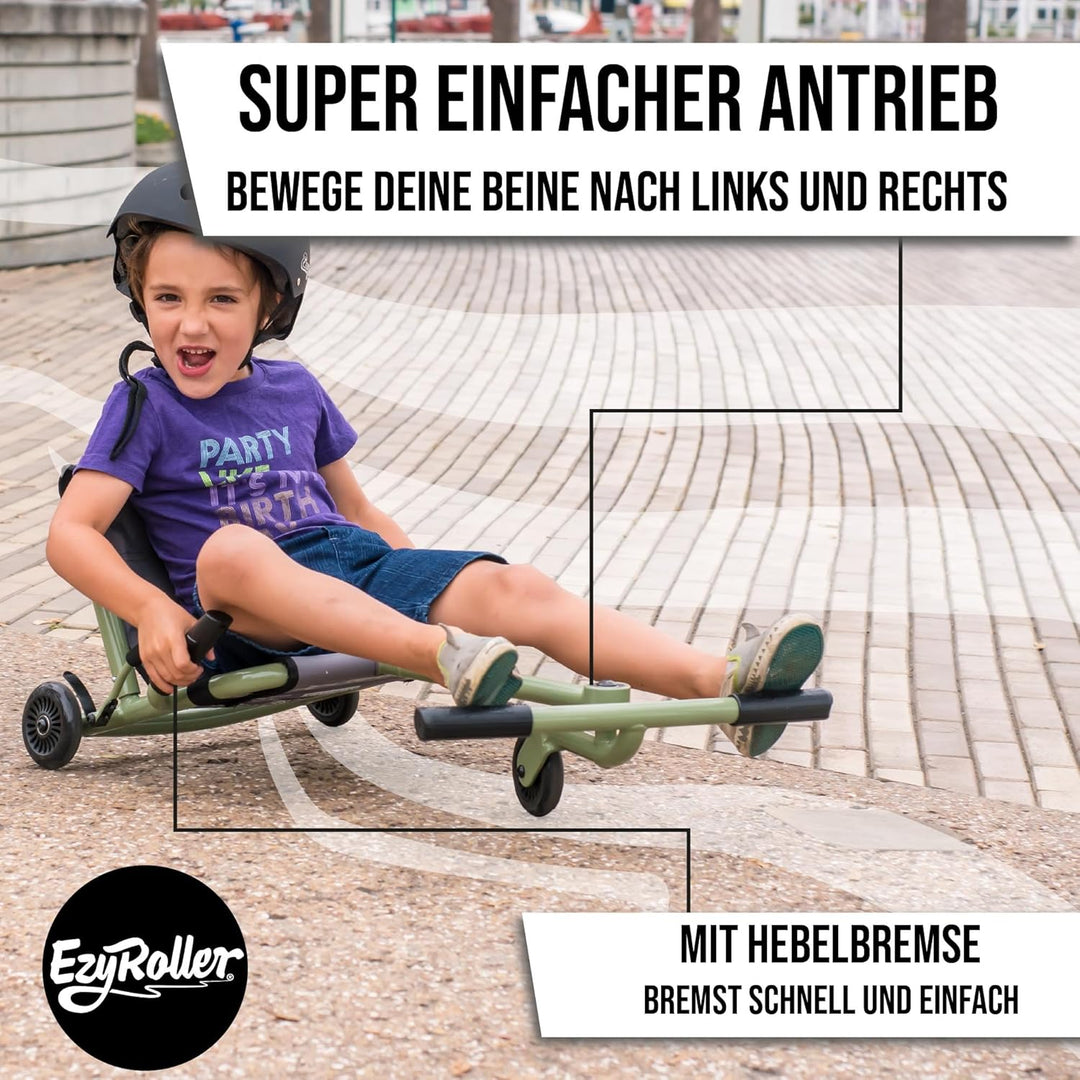 EzyRoller Classic Kinderfahrzeug Dreirad Sitz Spielzeug, Farbe: blau, Blau