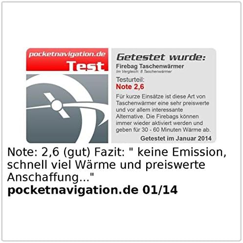 firebag Wärmepads: Taschenwärmer Firebag für warme Hände, wiederverwendbar (Wärmepads wiederverwendb