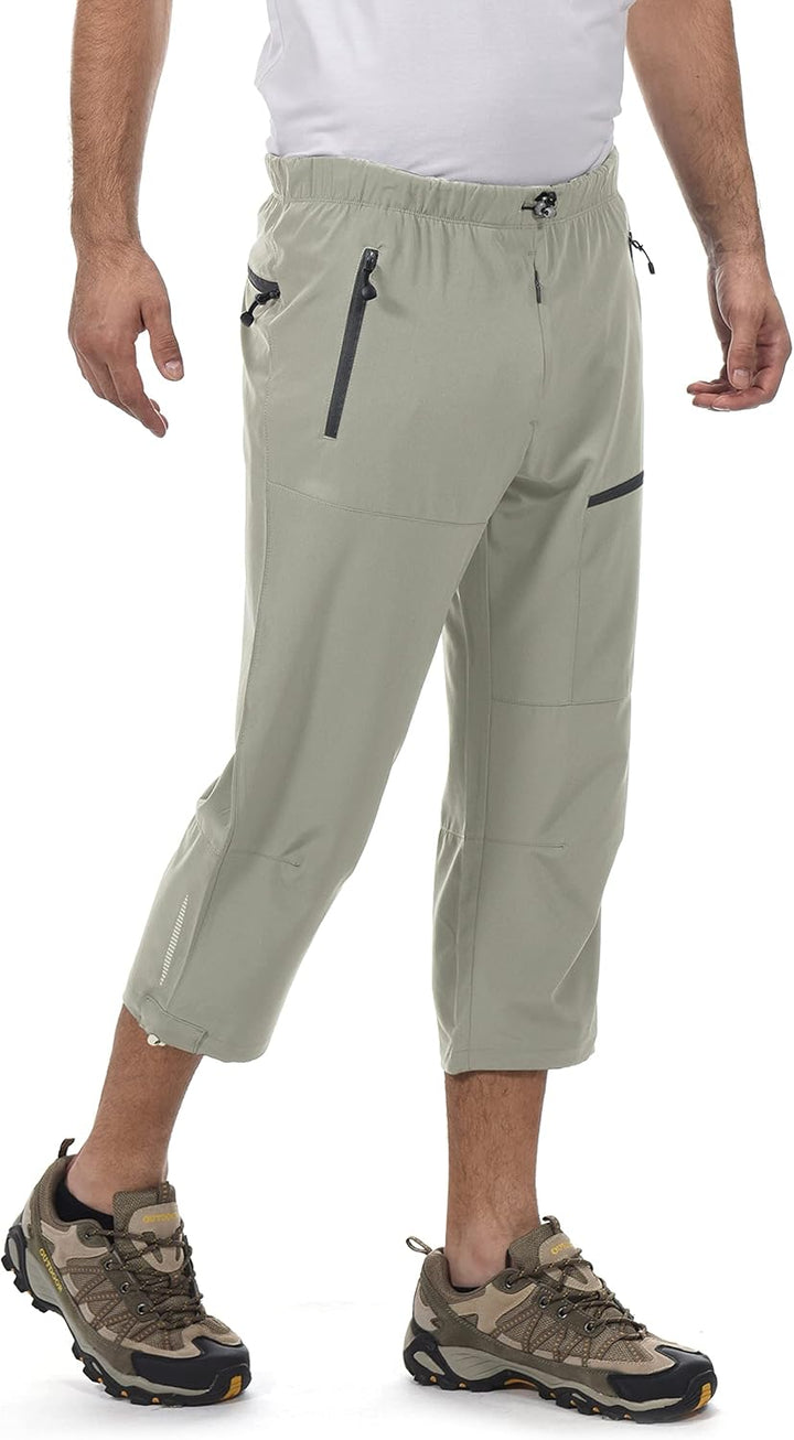 Little Donkey Andy Herren Outdoor Wanderhose Quick Dry 3/4 Capri Shorts Leichte Trekkinghose Wanderr