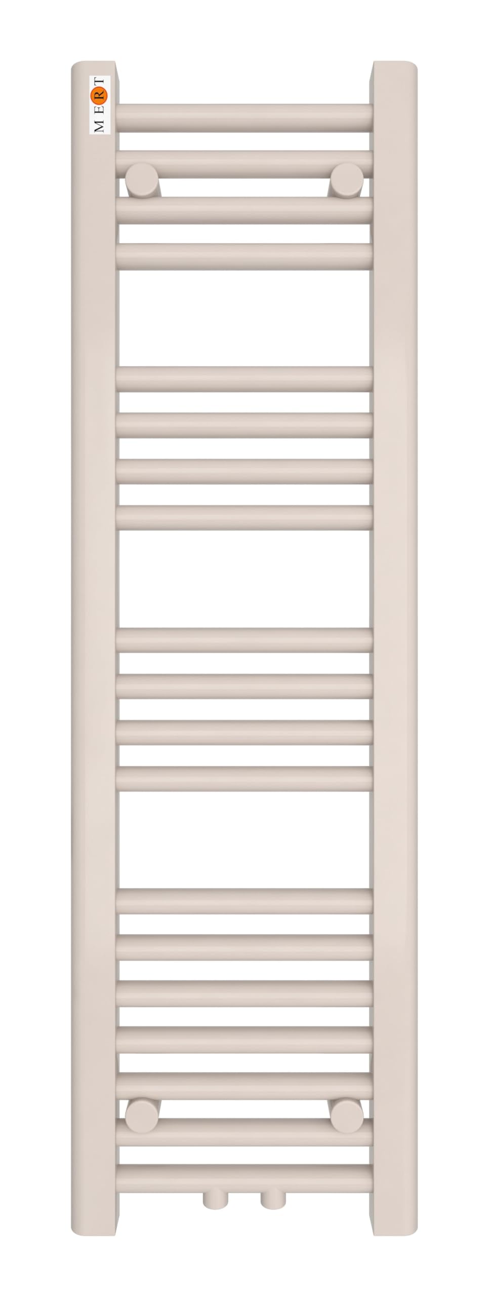 Badheizkörper Handtuchheizkörper mit Mittelanschluss weiss gerade 300x1000mm Stahl 30x100, Stahl 30x