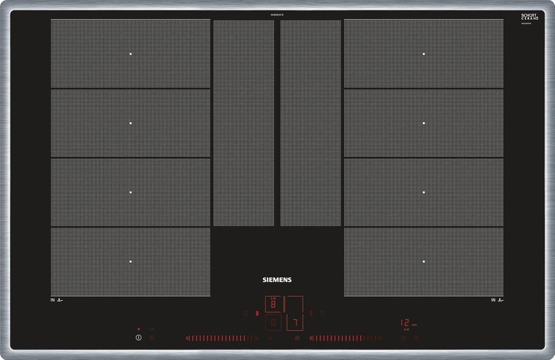 Siemens EX845LYC1E iQ700 Kochfeld Elektro / Ceran/Glaskeramik / 79,5 cm / Power Boost Funktion