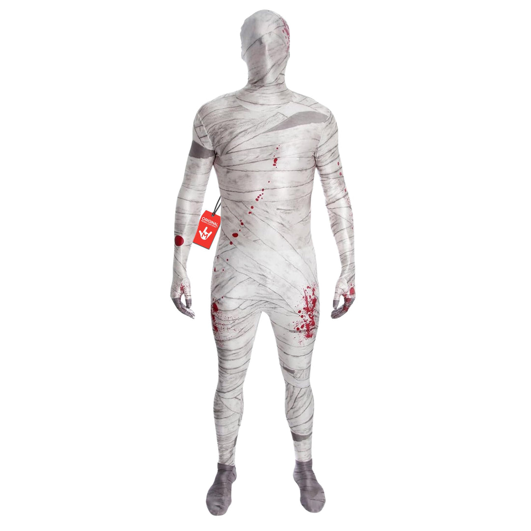 Morphsuits Offizielles Mumie Kostüm für Erwachsene, Halloween und Karneval Ganzkörperanzug - L (163c