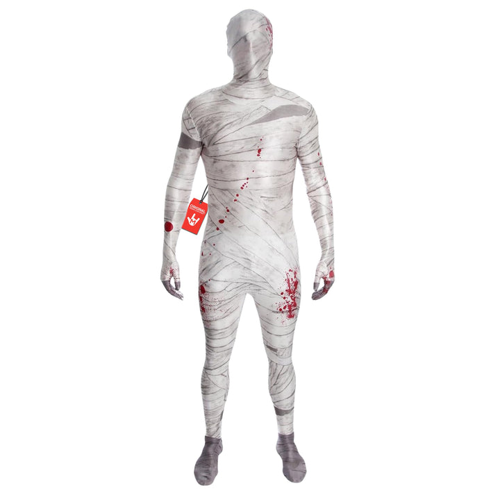 Morphsuits Offizielles Mumie Kostüm für Erwachsene, Halloween und Karneval Ganzkörperanzug - L (163c