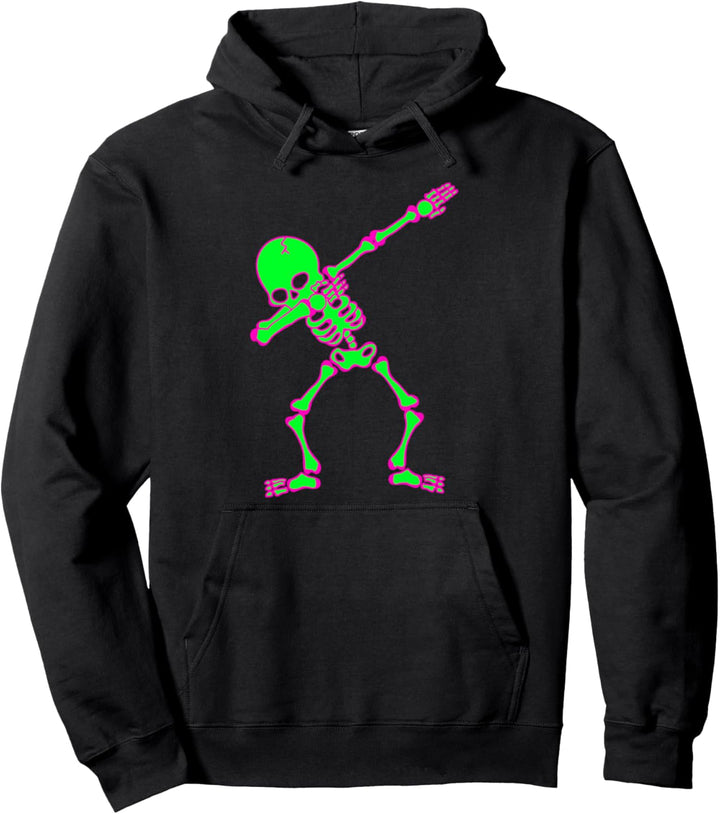 Halloween-Kleidung für Jungen Kinder Dabbing Skelett Kostüm Pullover Hoodie