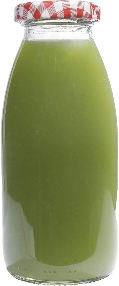 mikken| 10 Glasflaschen 250 ml, Flasche mit Schraubverschluss inkl. Trichter 10 Flaschen 250 ml, 10
