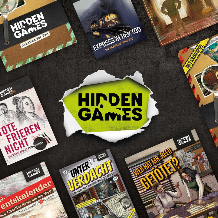 Hidden Games Tatort – EIN Perfekter Plan – Mordfall lösen Spiel – Krimi Escape Game – Detektivspiel