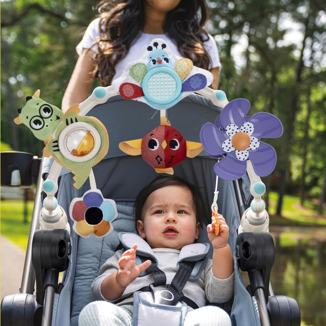 Tiny Love Musical Nature Stroll Arch, Kinderwagen Spielzeug Baby, 0+ Monate, Universell Anpassbare C