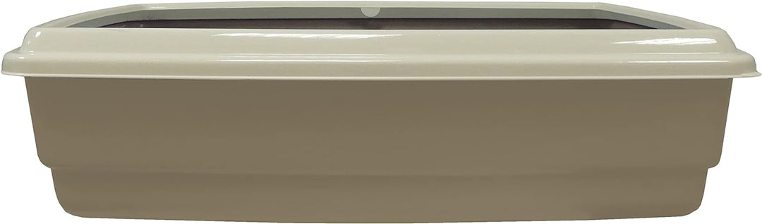 Aimé agrobiothers Katzentoilette mit Rand und Schaufel 44 x 34 x 11 cm für Katzen, 44 x 34 x 11 cm