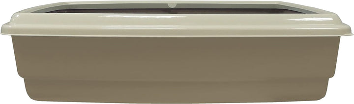 Aimé agrobiothers Katzentoilette mit Rand und Schaufel 44 x 34 x 11 cm für Katzen, 44 x 34 x 11 cm