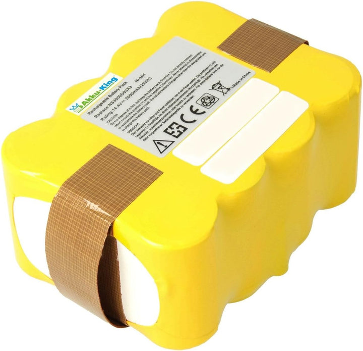 Akku-King Akku kompatibel mit Indream NS3000D03X3, YX-Ni-MH-022144 - NI-MH 2000mAh - für 9200, Kaily