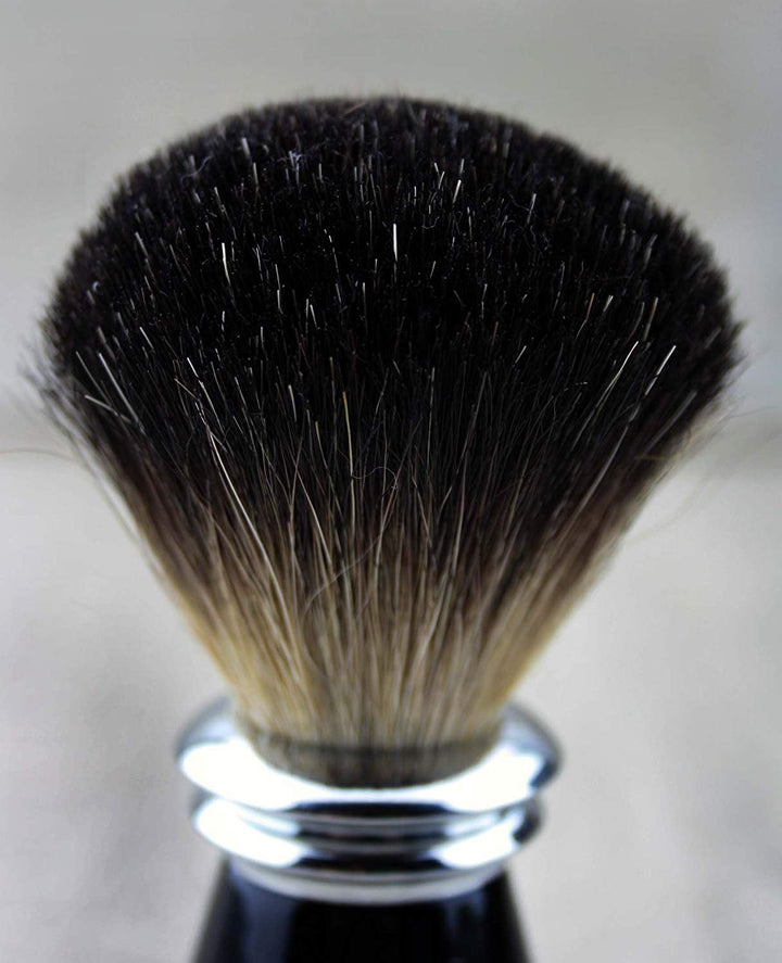 Haryali London Black Luxury Herren Rasierset 5 Edge Rasiermesser, Rasierpinsel, Rasierständer und Al