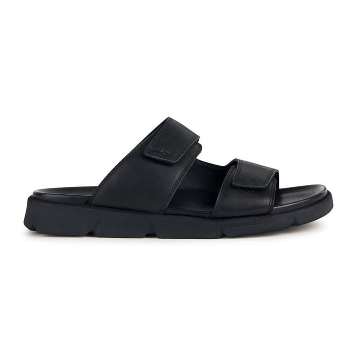 Geox Herren U Xand 2s Sandal 44 EU Schwarz, 44 EU Schwarz