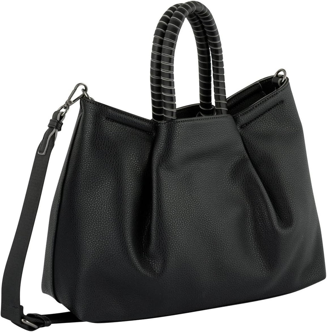 Gabor Damen Andie Shopper Schwarz, Schwarz