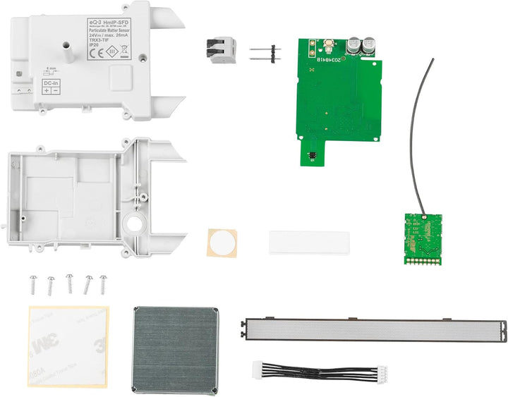 Plus - HmIP-SFD Feinstaubsensor, Fertiggerät in ABOX Gehäuse - geeignet für das Smarthome-System Hom