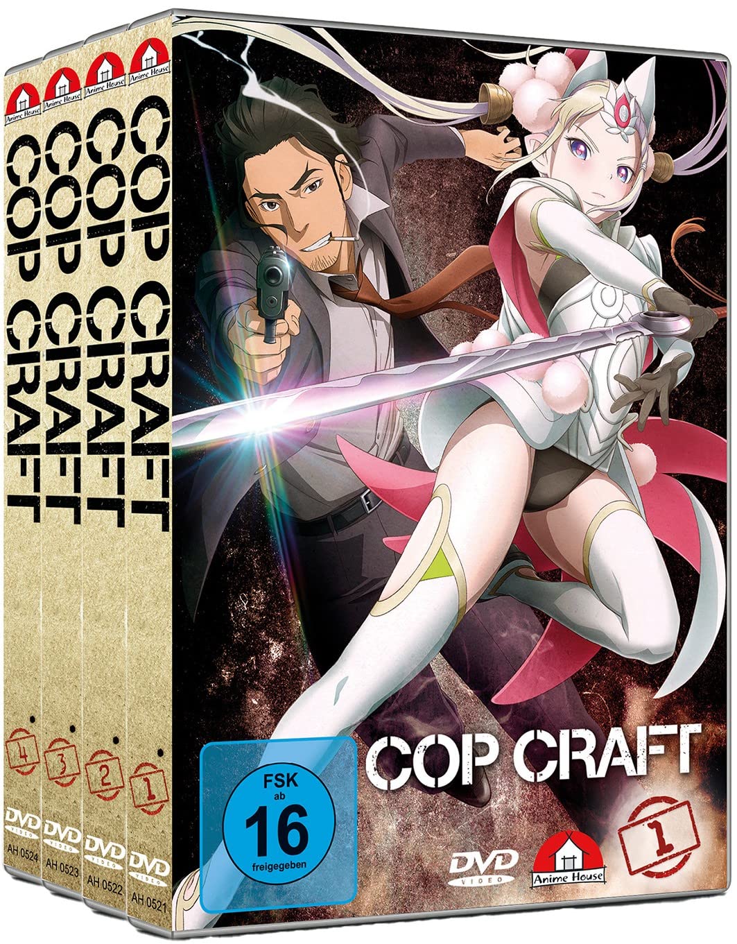 Cop Craft - Gesamtausgabe - Bundle - Vol. 1-4 - [DVD], DVD