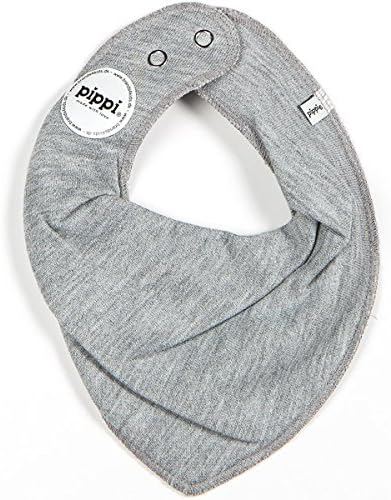 Pippi 6er Pack Baby Mädchen Halstuch, Farbe: Rosa, Grau und Lila, One Size