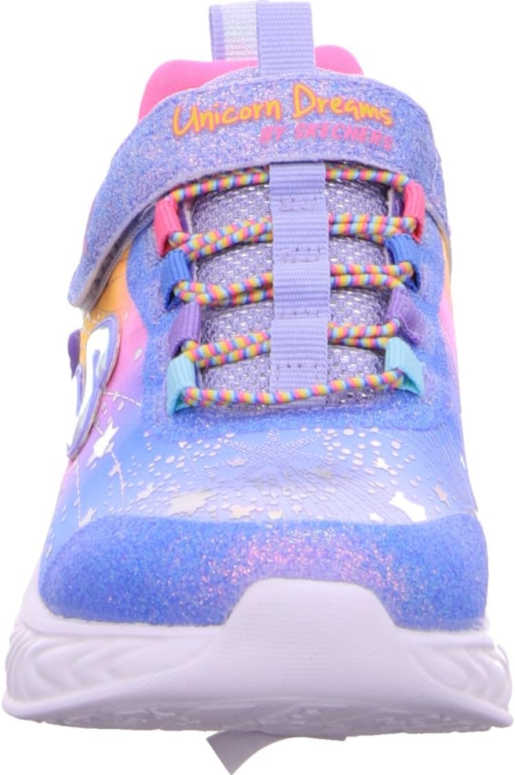 Skechers Mädchen Unicorn Dreams Sneaker 30 EU Blau, 30 EU Blau