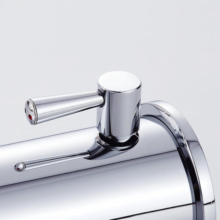 Auralum Automatischer Sensor Wasserhahn Infrarot badarmaturen waschtischarmatur Mischbatterie 18,2cm