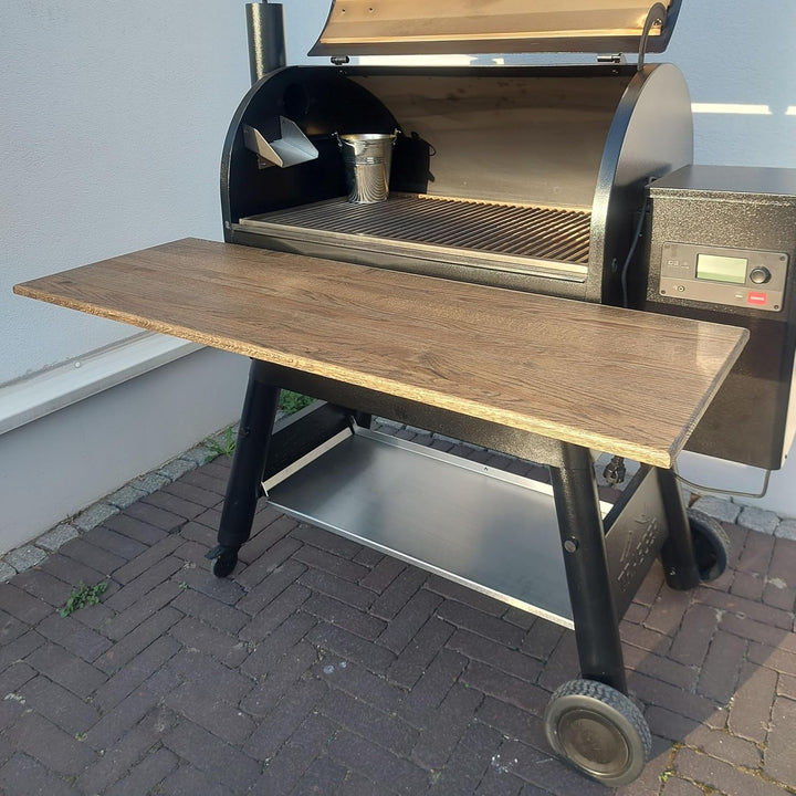 Grillrost.com Das Original Traeger Bodenplatte - Ablage für Ironwood 885 und Pro 780 Bodenplatte Iro
