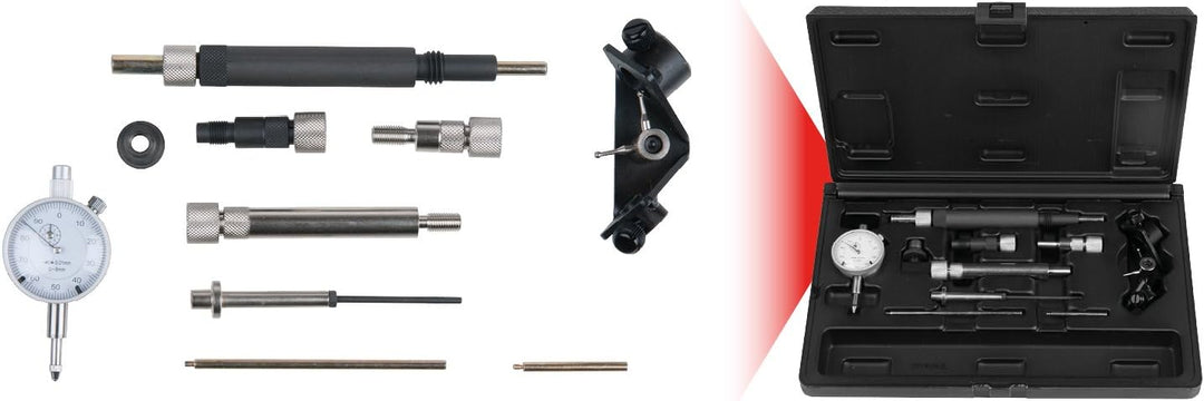 KS Tools 400.0300 Universal - Diesel-Einspritzpumpen-Einstell-Satz, 11-tlg.