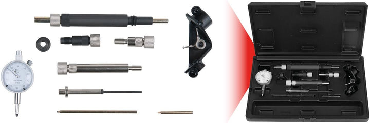 KS Tools 400.0300 Universal - Diesel-Einspritzpumpen-Einstell-Satz, 11-tlg.