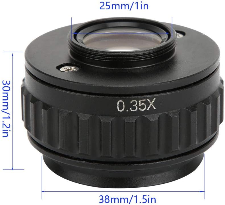 Mikroskop-Adapter, 0,35 X CTV Mikroskop-Objektiv-Schnitts Telle Adapter Mikroskop-Zubehör-Mount-Obje