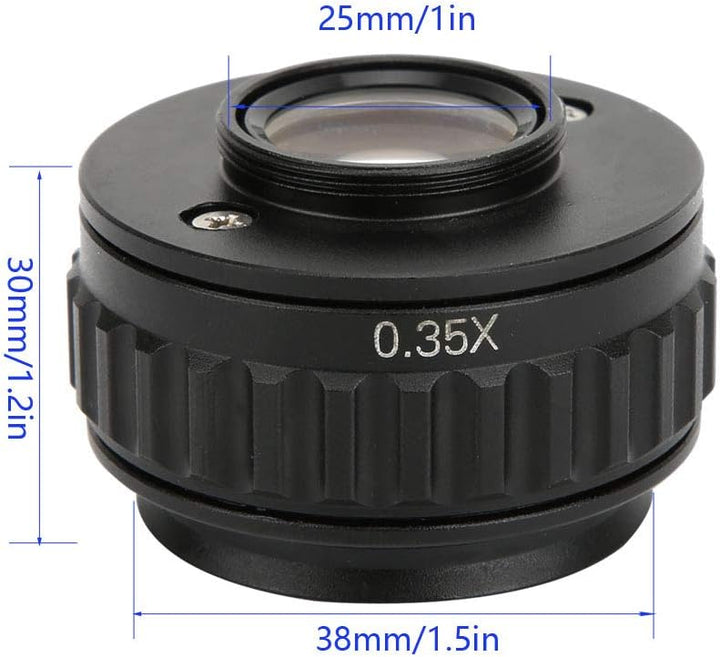 Mikroskop-Adapter, 0,35 X CTV Mikroskop-Objektiv-Schnitts Telle Adapter Mikroskop-Zubehör-Mount-Obje