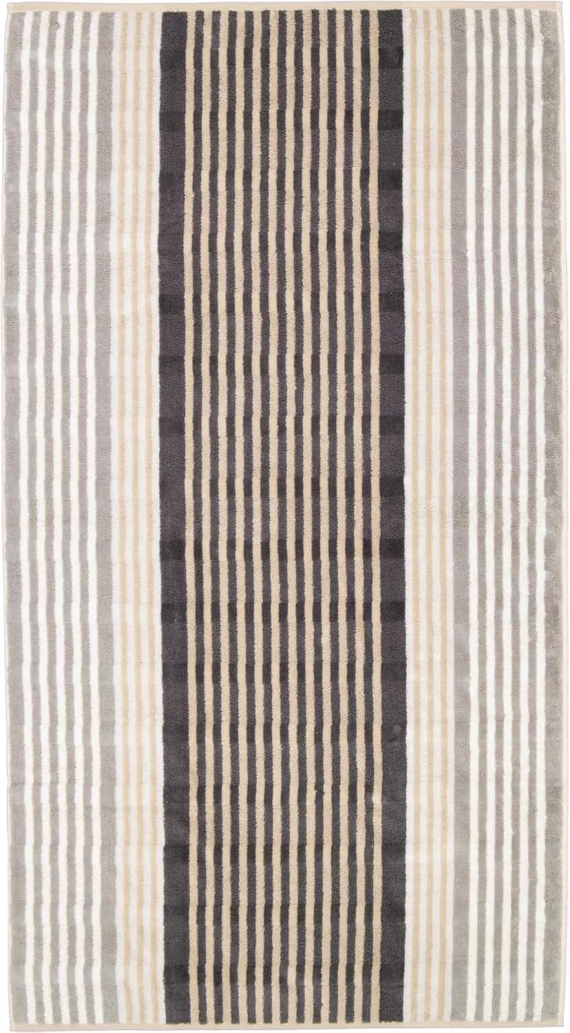 CAWÖ Home Handtücher Noblesse Harmony Streifen 1085 Natur - 37 Duschtuch 80x160 cm, Duschtuch 80x160