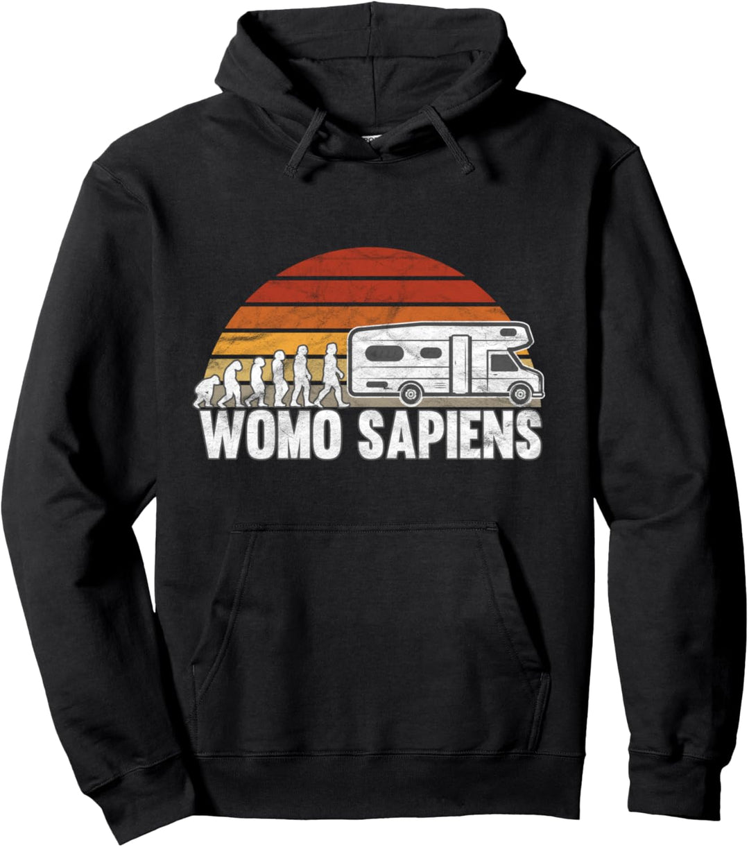 Evolution Wohnmobil | Camping | Womo sapiens Pullover Hoodie