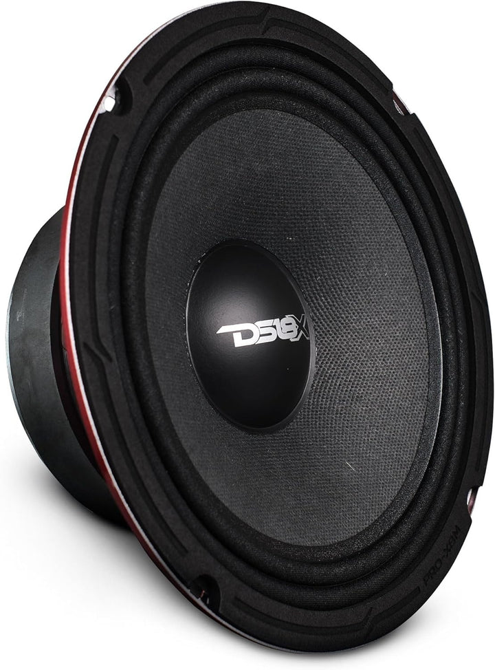 DS18 PRO-X8M Auto-Mitteltöner-Lautsprecher, 20,3 cm (8 Zoll), 550 W, 8 Ohm, Bass-Lautsprecher 20,3 c