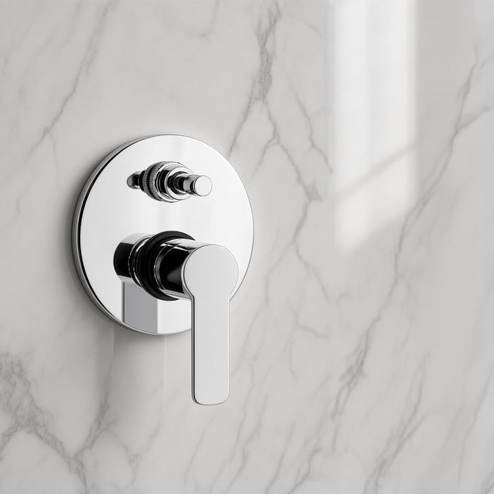 Wasserhahn Mischer Dusche mit Umsteller Navy Jacuzzi