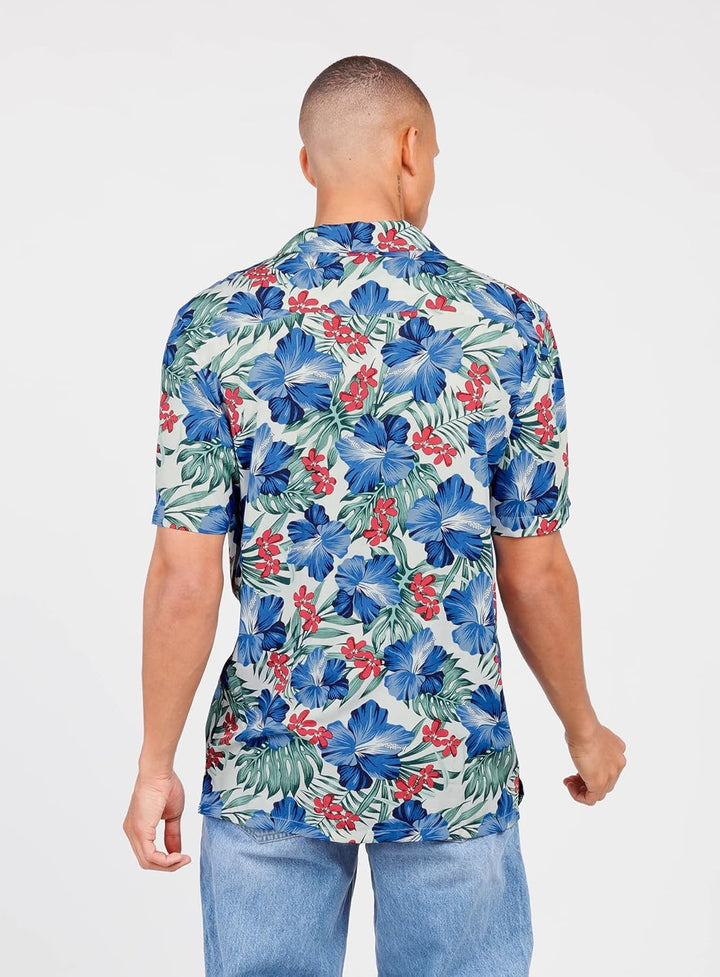 KEY LARGO Herren MSH Curacao Shortsleeve Hemden M White (1000), M White (1000)