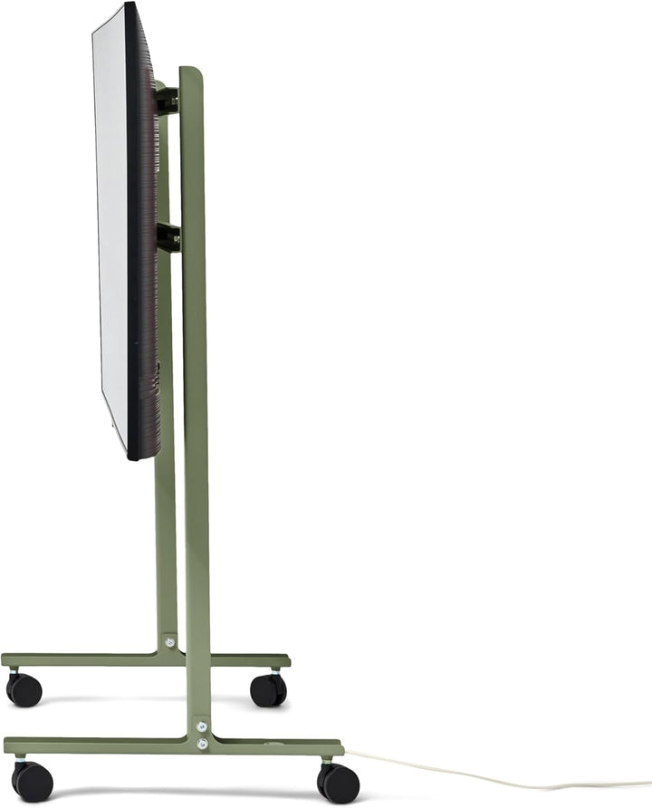Pedestal Straight Rollin’ TV Ständer mit Rollen für Fernseher 40 bis 70 Zoll | Fernsehständer &amp; TV W