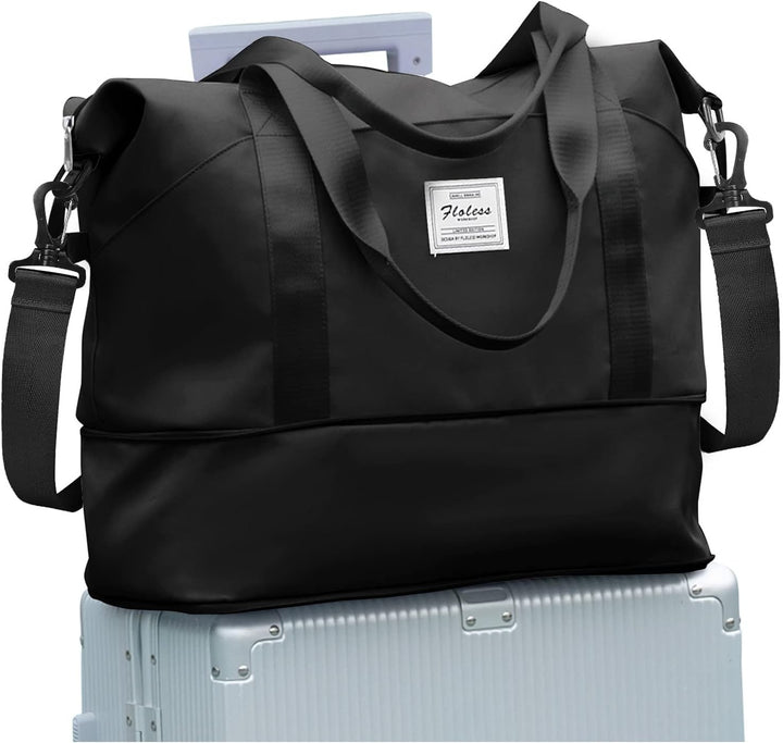Reisetasche Damen Sporttasche 40x20x25 Ryanair Handgepäck Tasche Weekender Bag Schwimmtasche Wasserd