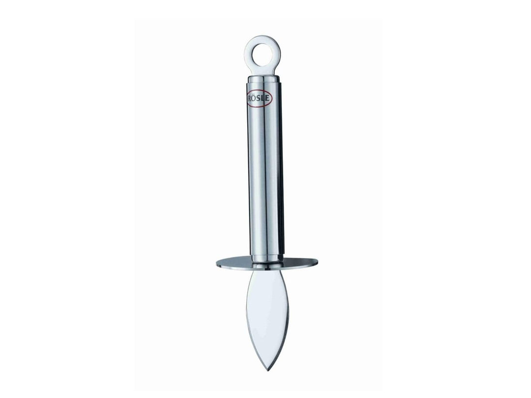 Rösle Austernbrecher, hochwertiges Austernmesser mit Rundgriff zum Zubereiten von Muscheln und ander