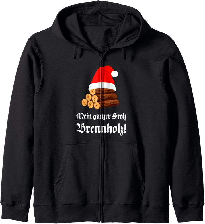 Mein ganzer Stolz Brennholz, Holz hacken Kamin Holzfäller Kapuzenjacke