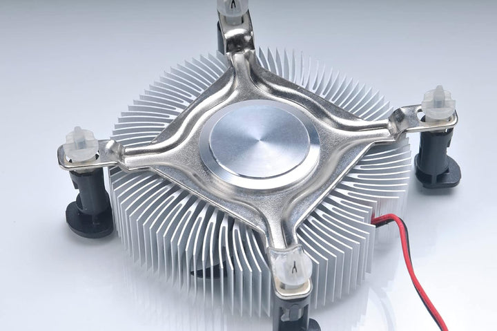 Akasa Aluminium Intel Mini-ITX cooler | TDP 35W | 26mm Low Profile CPU Cooler | 74mm PWM Fan | Heats