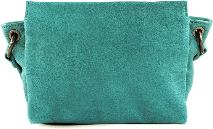 FREDsBRUDER Riffel Sky Umhängetasche Leder 20 cm, Einheitsgrösse