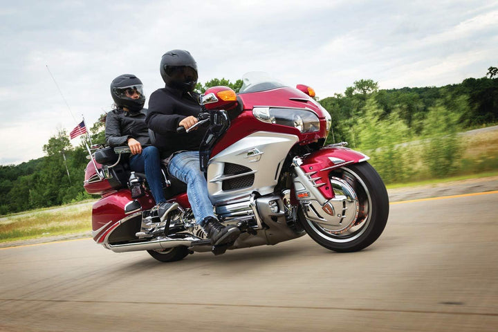 Kuryakyn 3990 Motorrad-Fusssteuerung: Ergo III Cruise Mounts mit Trident Dual ISO Pegs für 2001–17 H