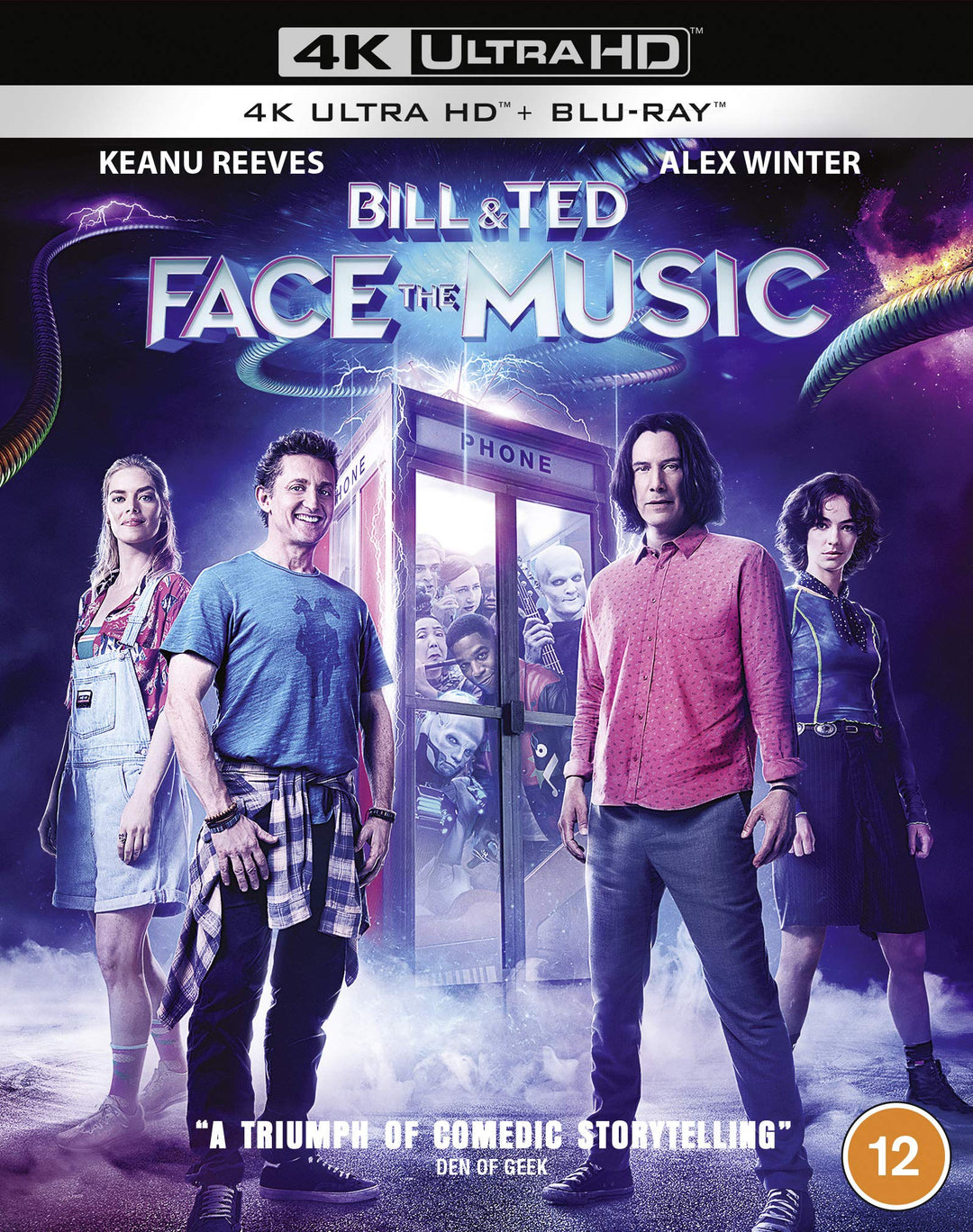 Bill & Ted Face The Music [4K Ultra-HD] [2020] [Blu-ray] [Region Free]